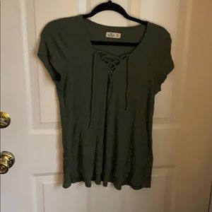 Never worn army green top